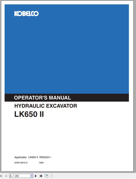 kobelco service manual